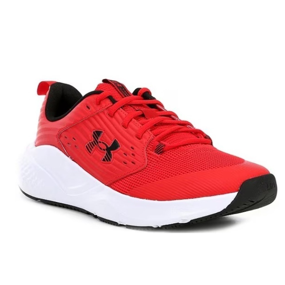 Under Armour Men's sz 9.5 Red Charged Commit 4Training Sneakers New in Box